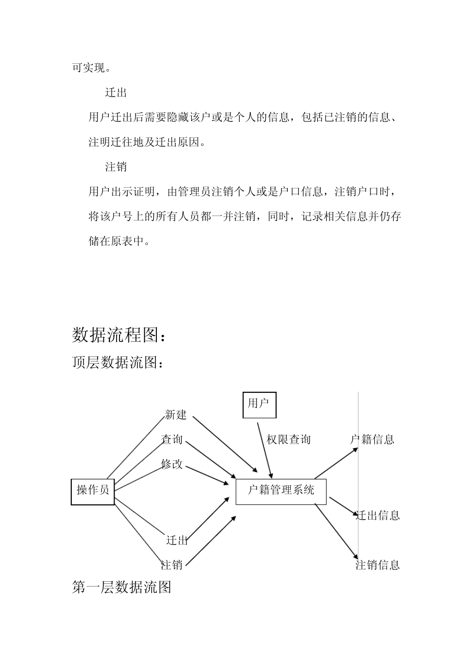 软件工程实验户籍管理系统设计_第3页