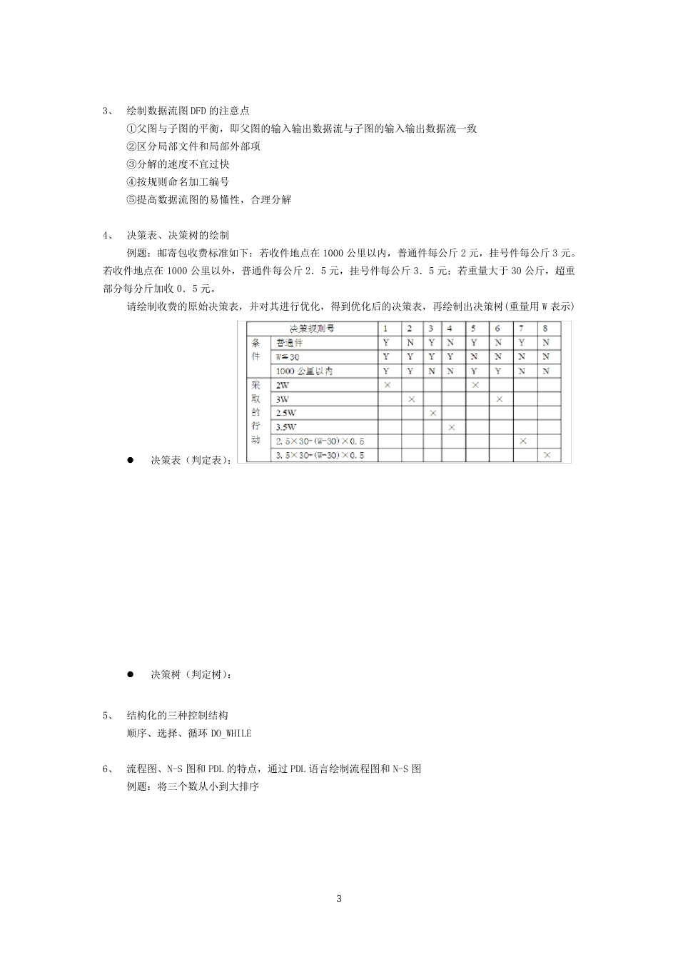 软件工程期末复习知识点整理_第3页