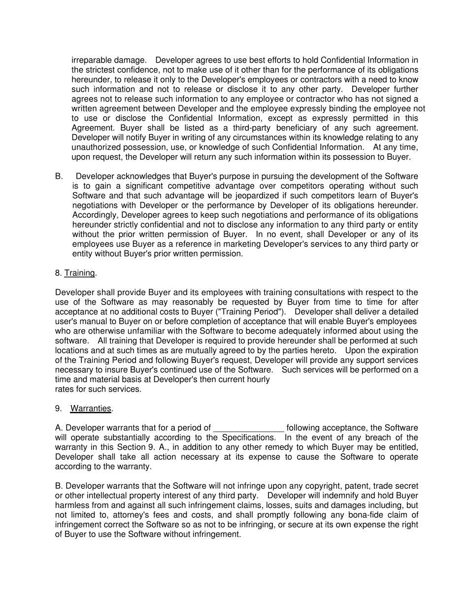 软件开发协议英文版_第3页