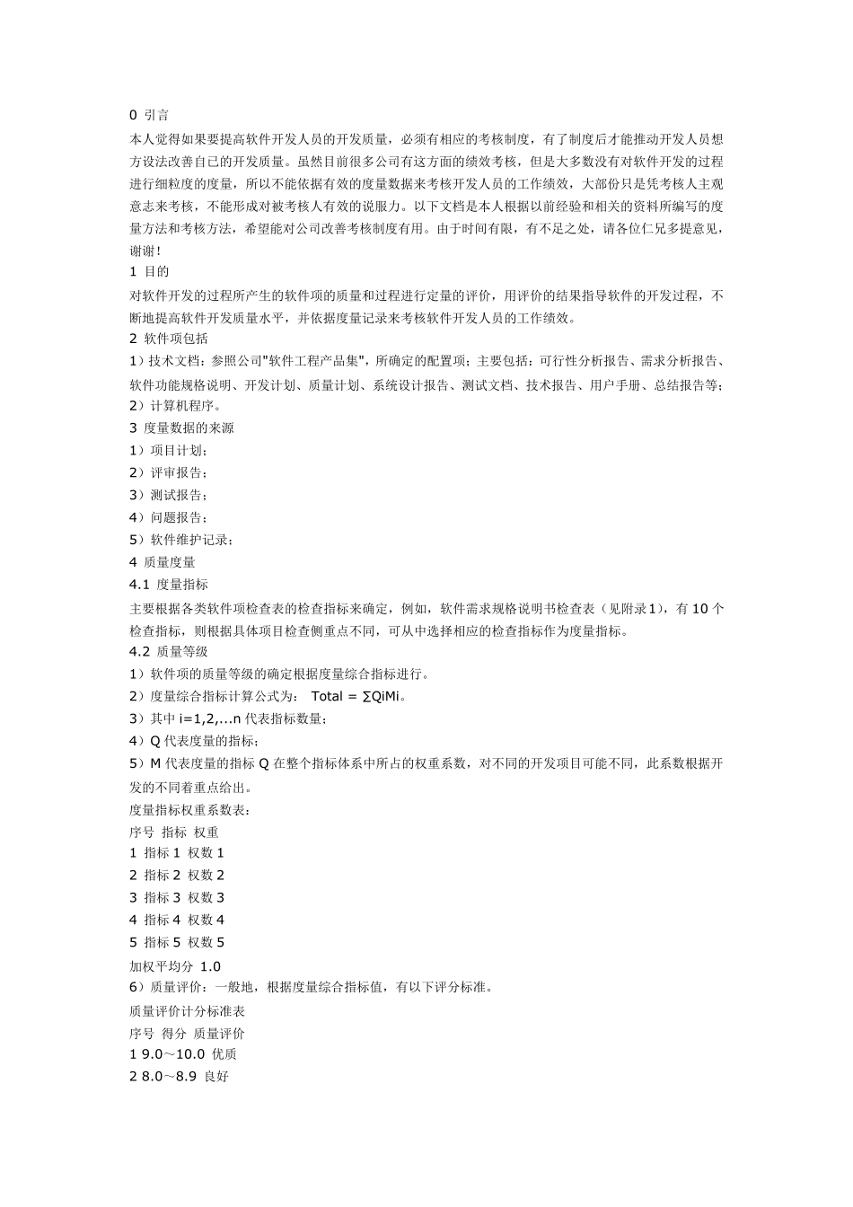 软件开发度量及考核方法_第1页