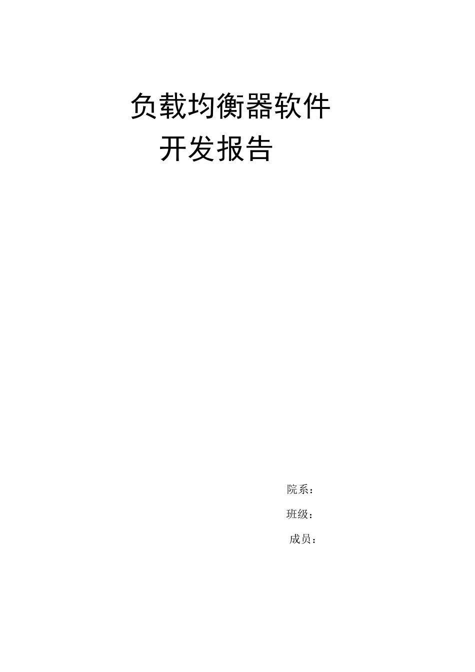 软件开发报告_第1页