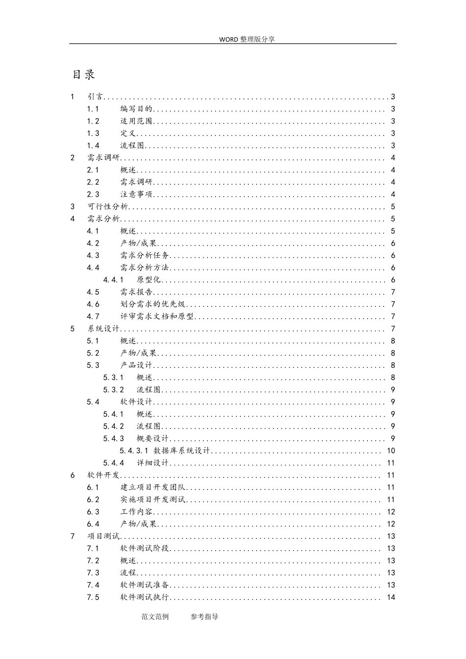 软件开发标准化工作流程V1._第1页