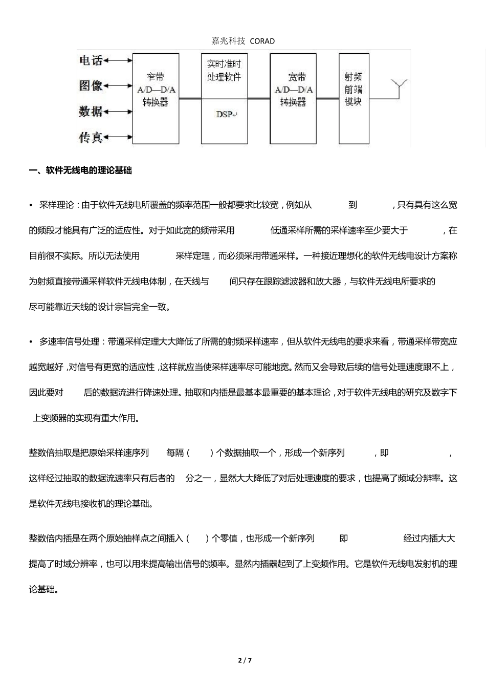 软件无线电的主要原理及技术_第2页