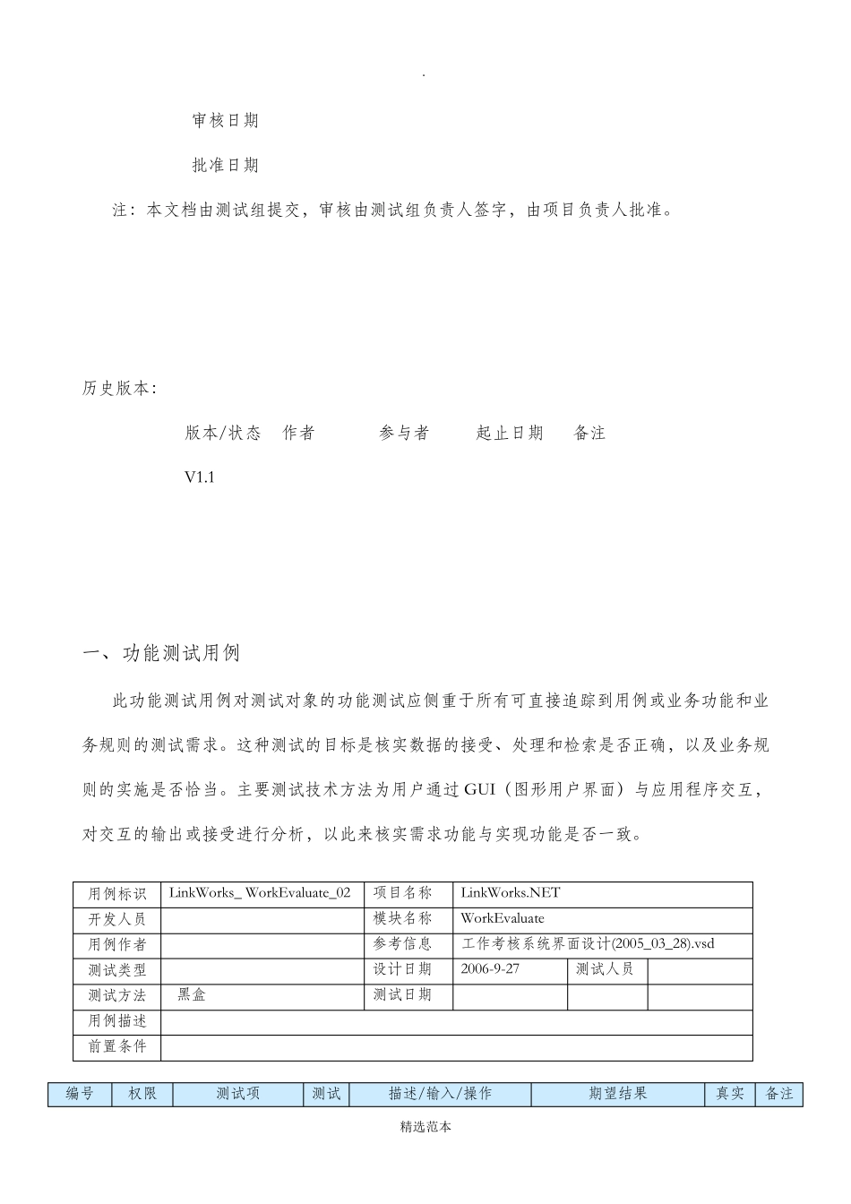 软件测试测试用例实例(含：功能测试用例、性能测试用例、兼容性测试用例)_第2页