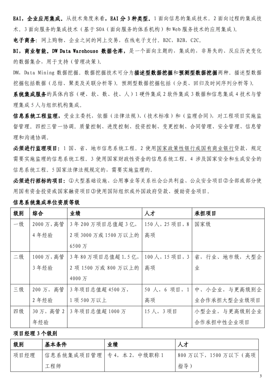 软考高级_项目管理师内部资料_第3页