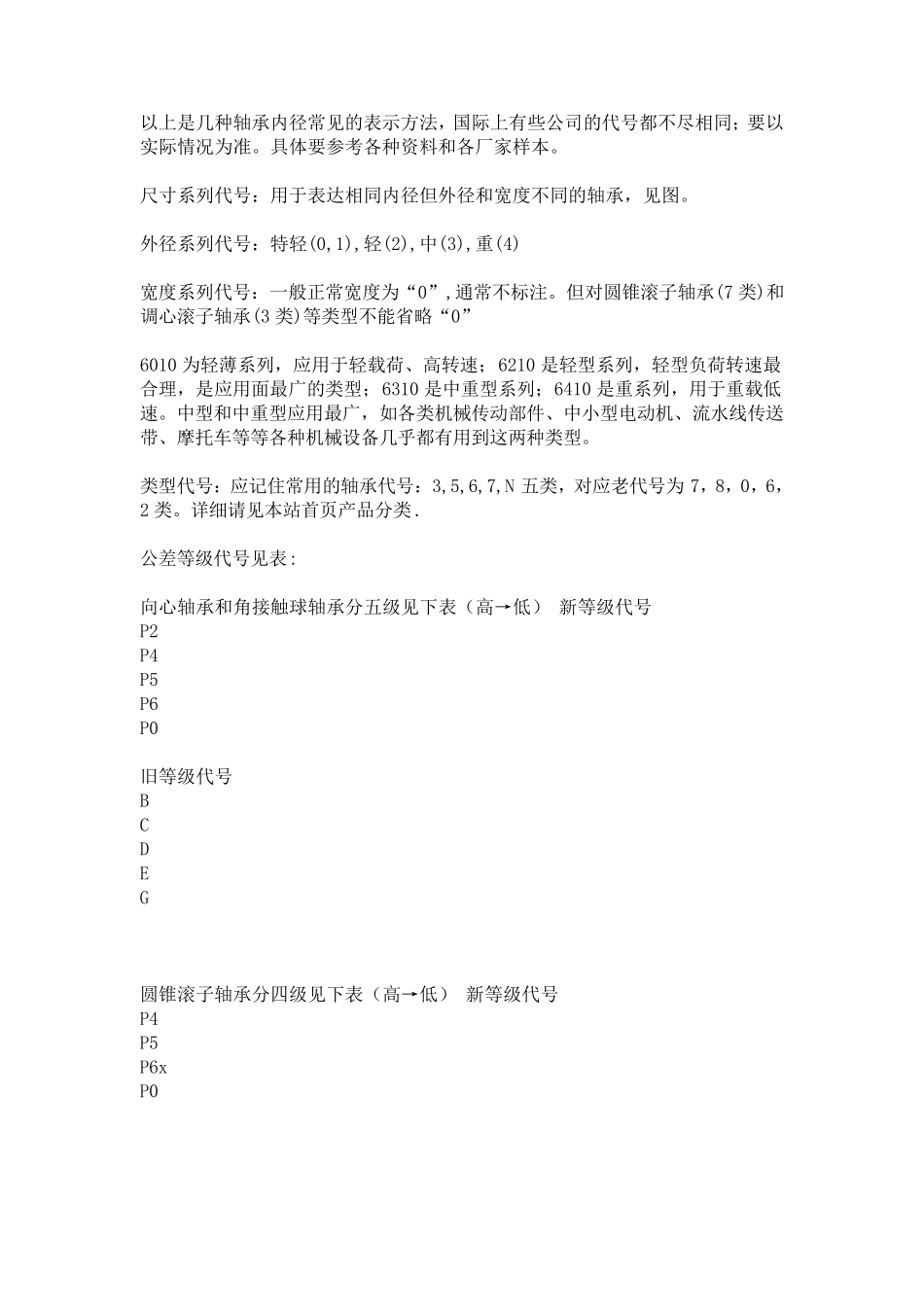 轴承型号代码_第2页