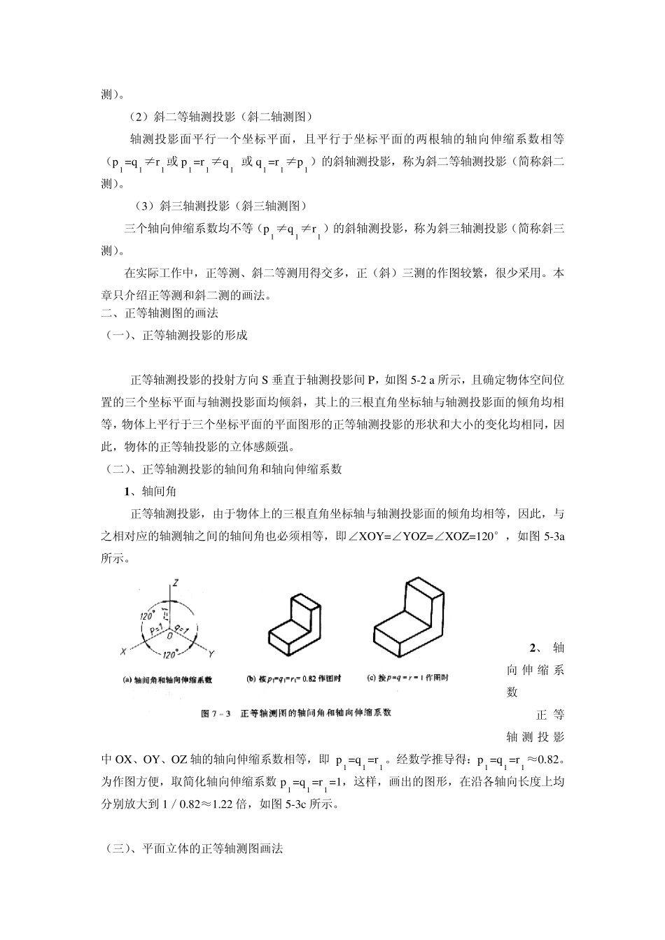轴测图的画法_第3页