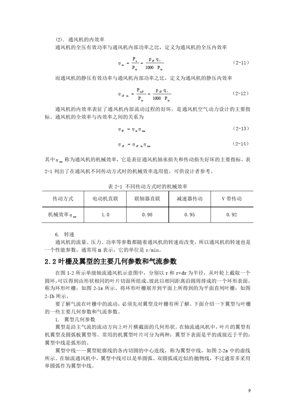 轴流风机理论基础_第3页