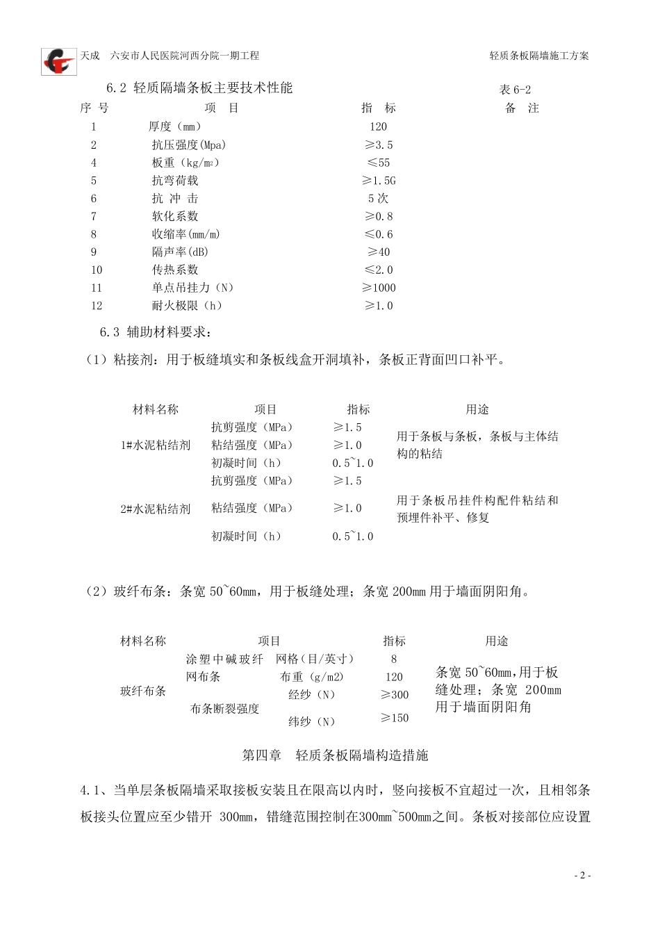 轻质隔墙施工方案_第3页