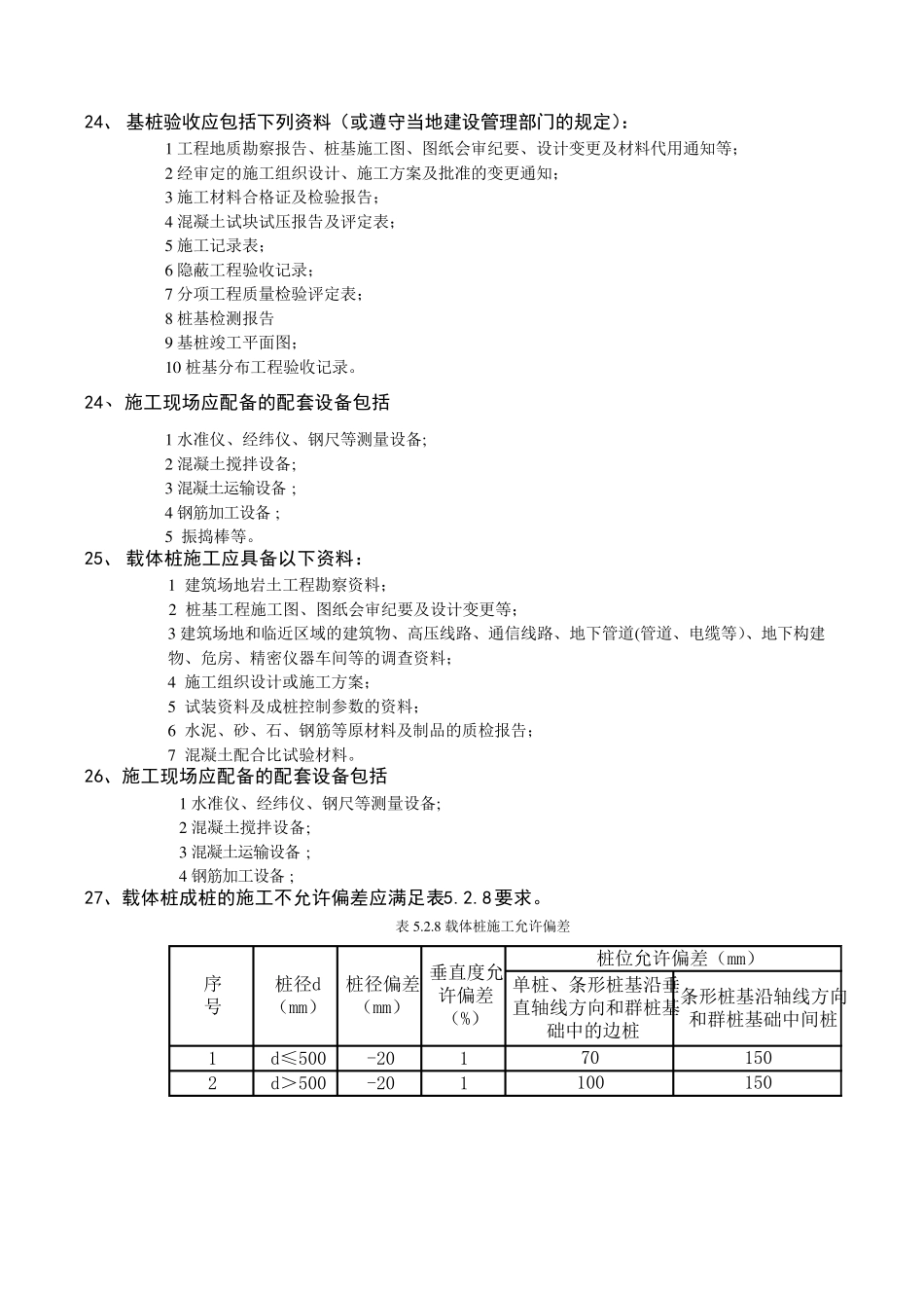 载体桩施工及验收规程_第2页