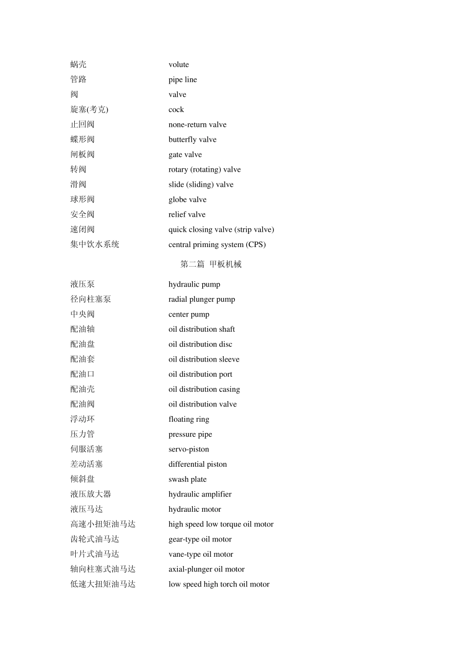 辅机英文术语_第3页