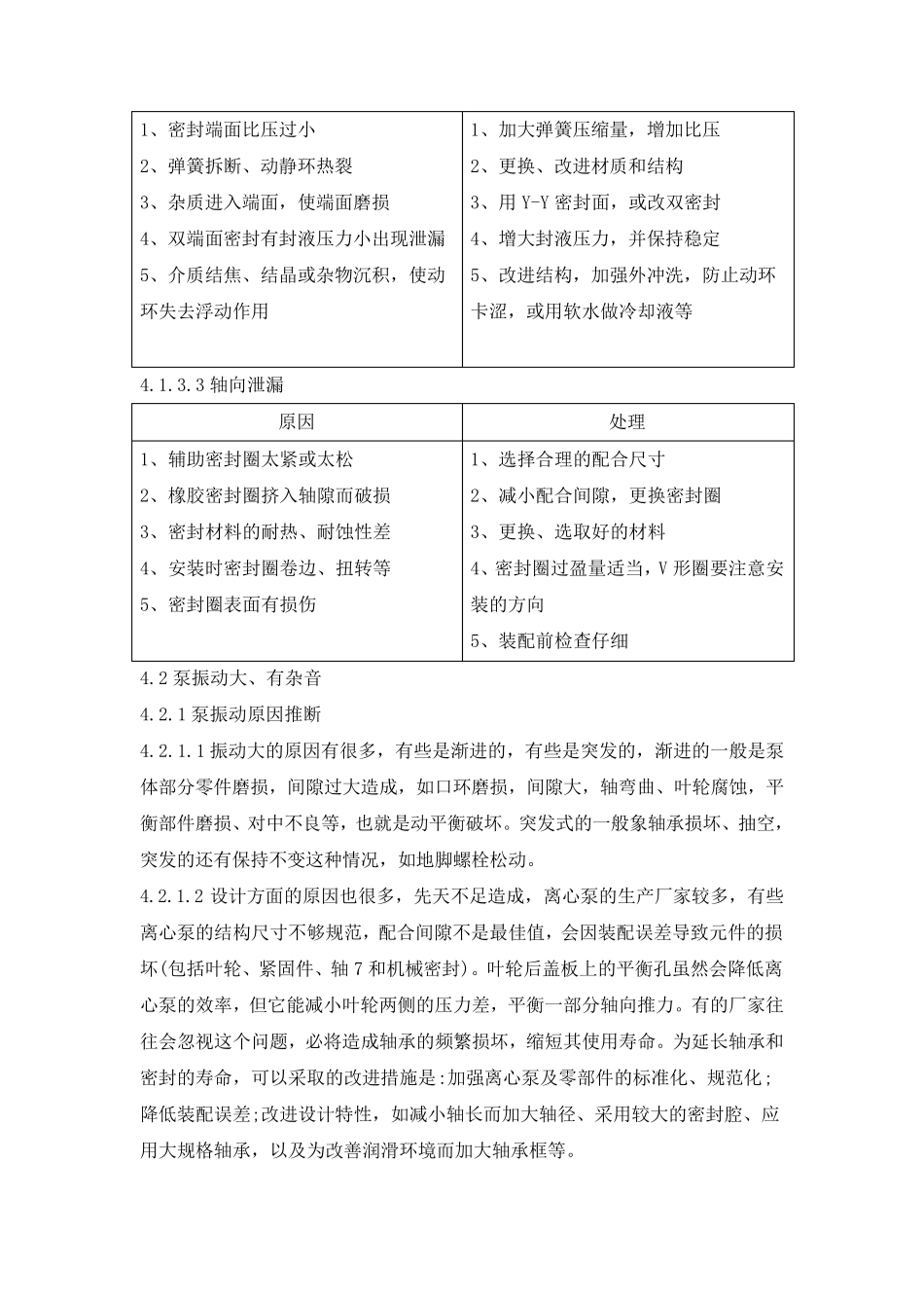输油泵泵常见故障的分析处理_第3页