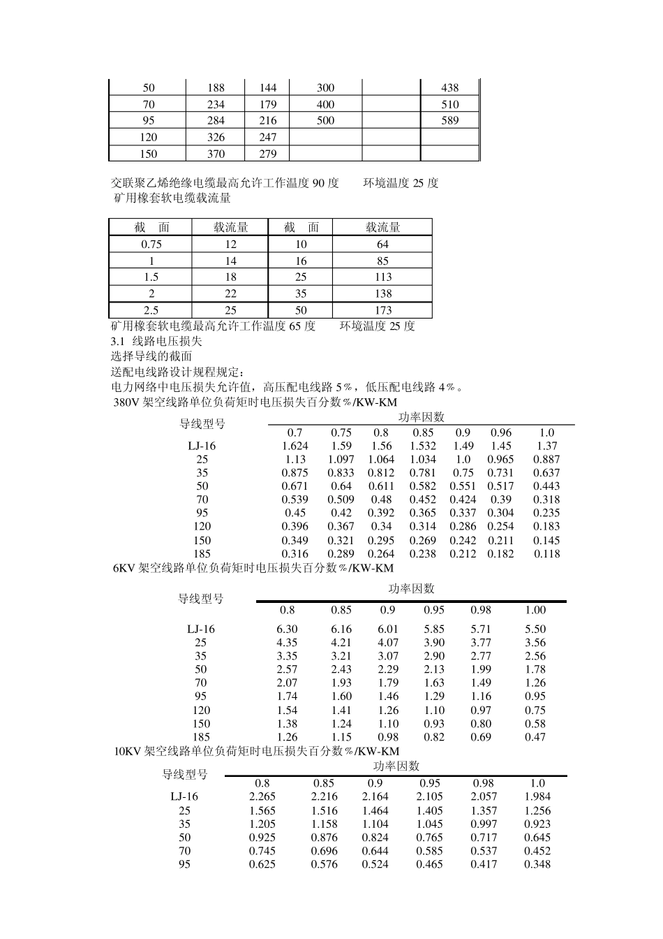 输电导线截面的选择_第3页