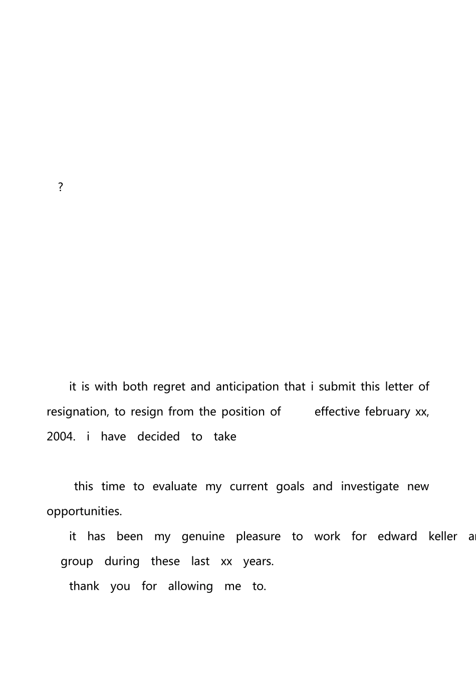 辞职报告中英文大全_第2页