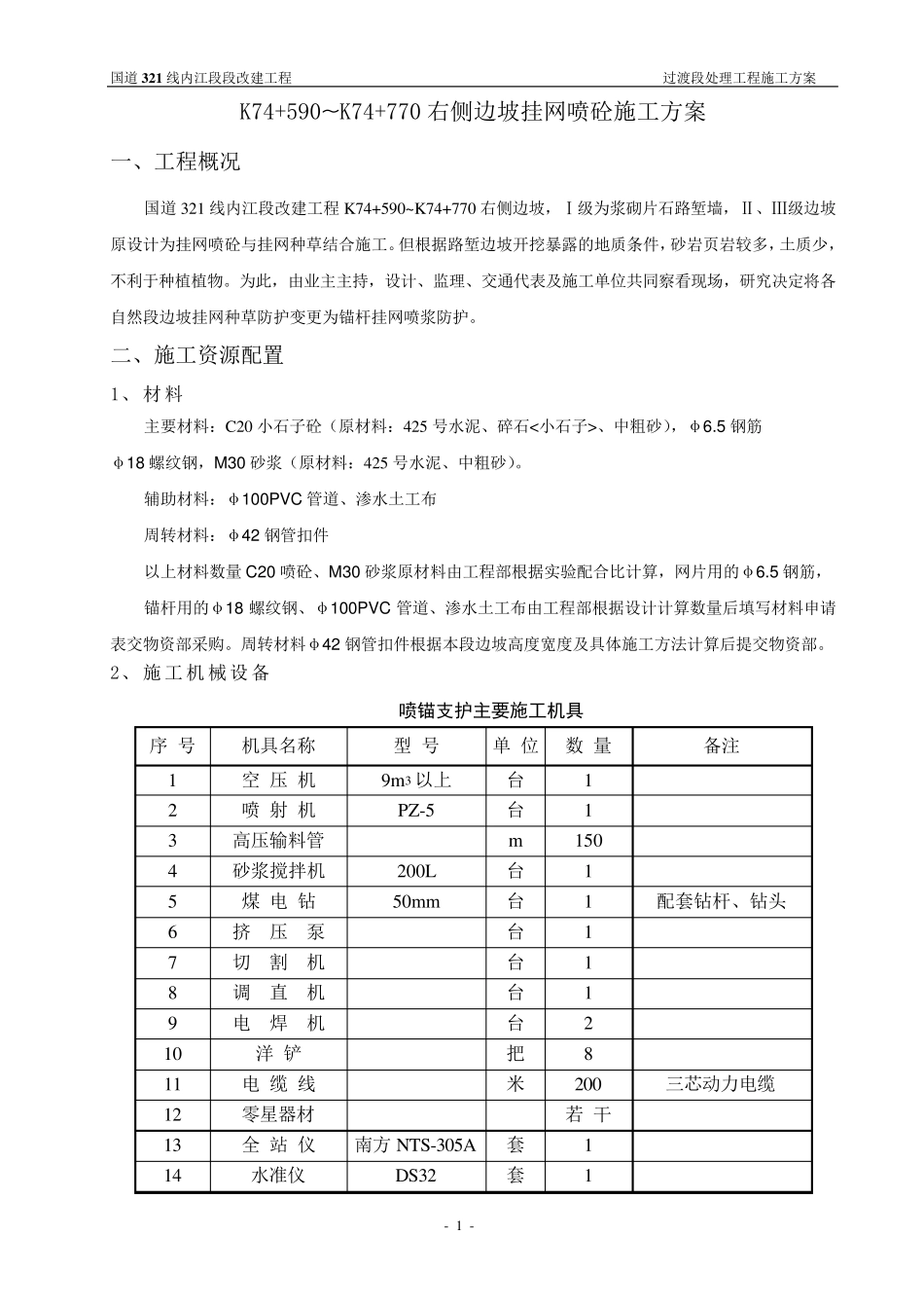 边坡喷锚施工方案_第2页