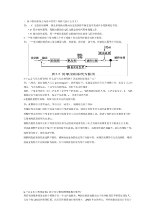 过程控制系统简答题