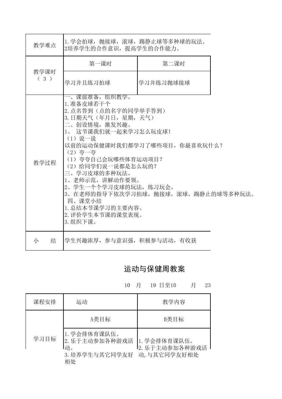 运动与保健教案_第3页