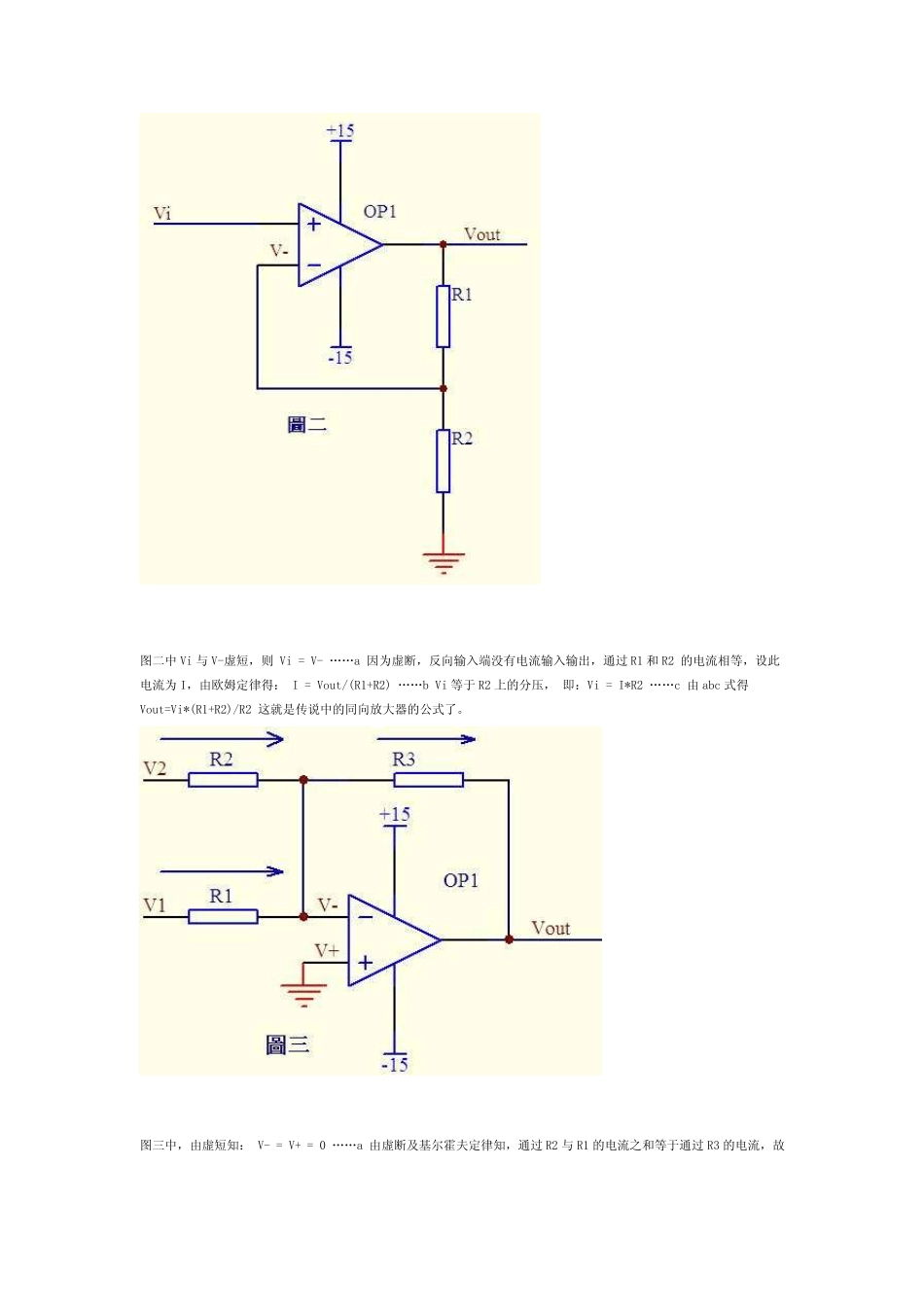 运放的典型电路分析_第3页
