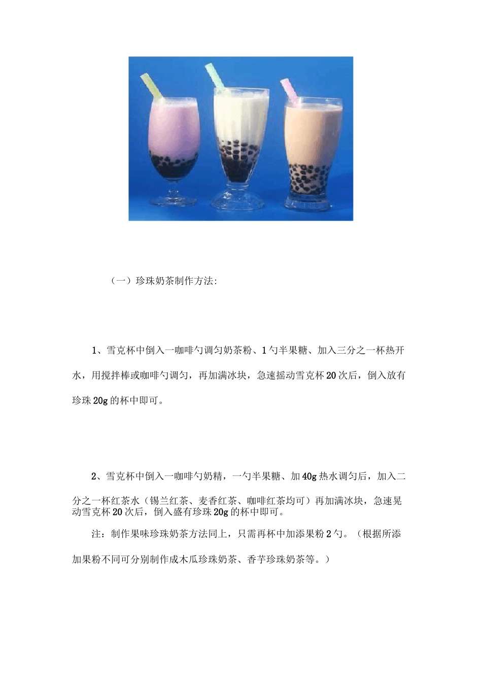 各种果汁 饮料制作方法大全_第3页