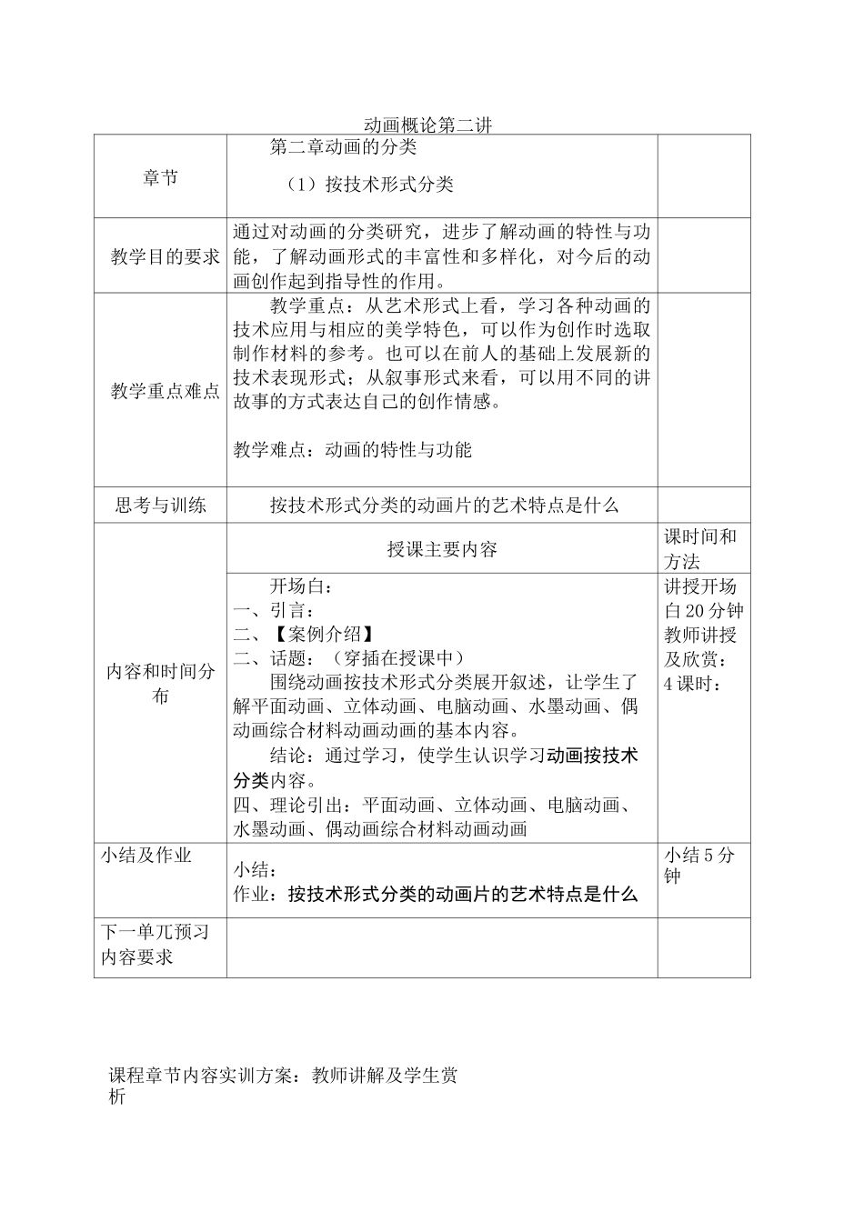 (完整版)动画概论教案_第2页