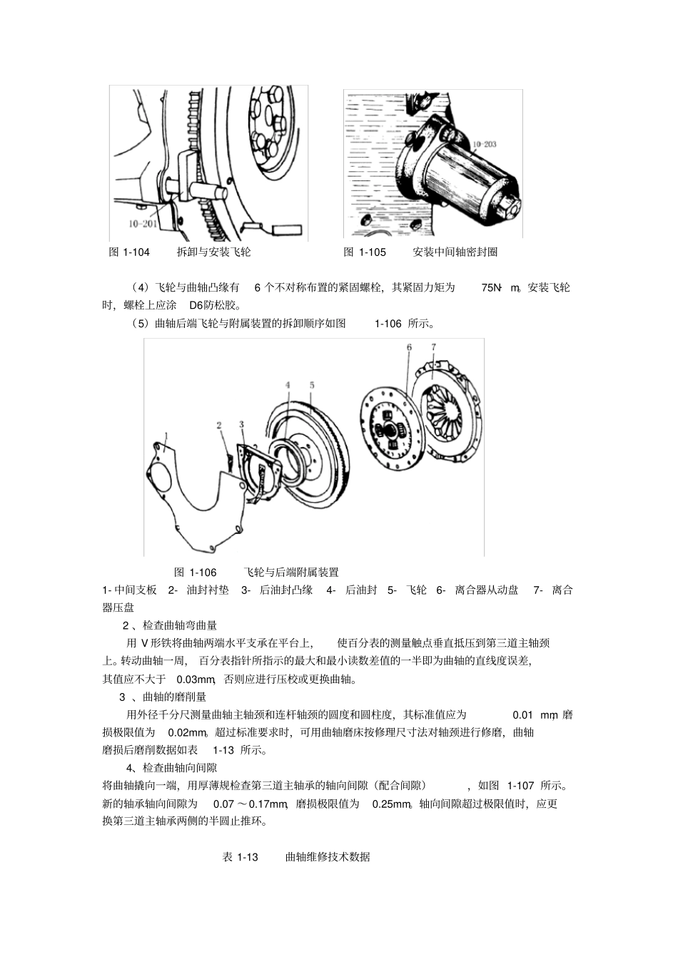 曲轴飞轮组的结构与维修_第2页