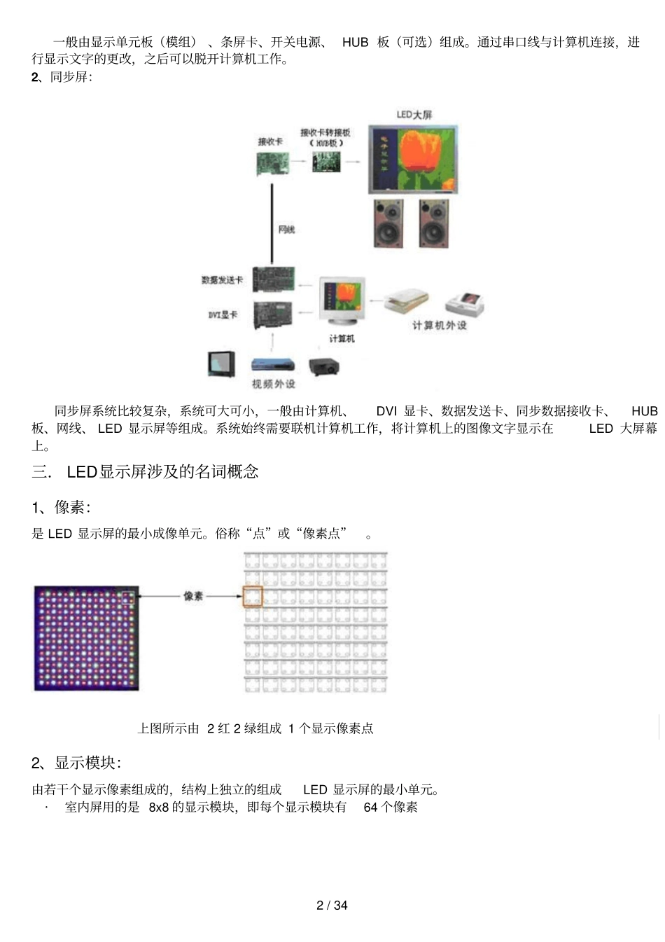 最全的LED显示屏知识汇总_第2页
