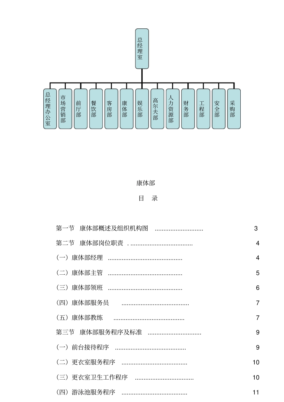 最新XX酒店管理资料泉州迎宾馆招待酒店康体部作业指导手册_第3页