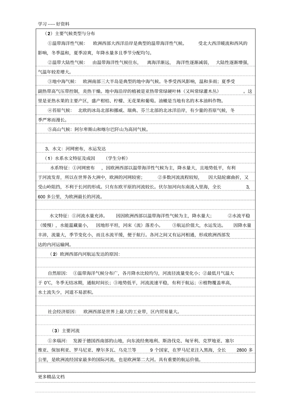 最新一轮复习-欧洲西部_第3页