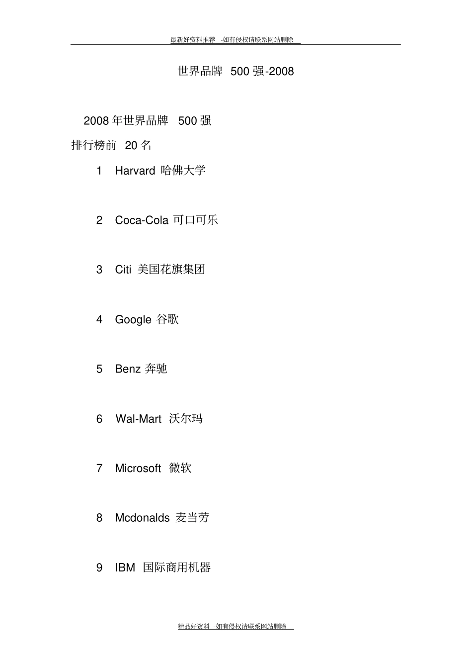 最新世界品牌500强-_第2页