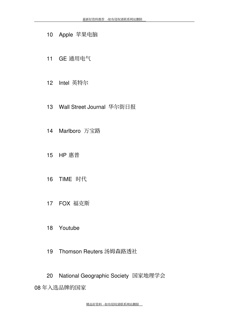 最新世界品牌500强-_第3页