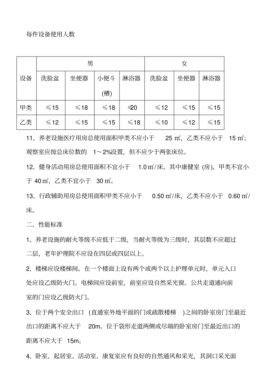 最新养老院建筑设计标准55424_第3页