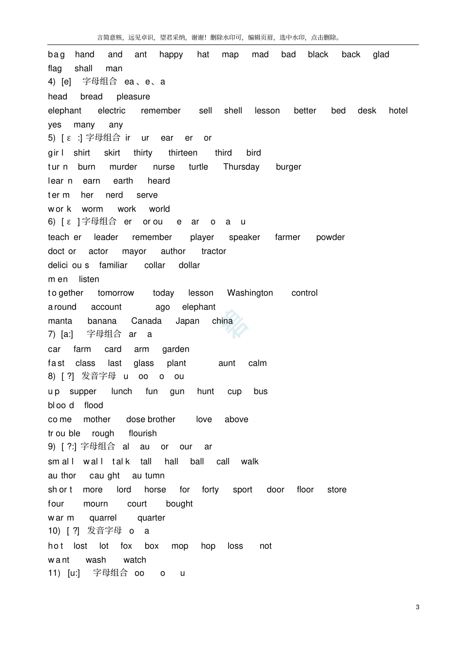 最新最全国际音标发音表_第3页