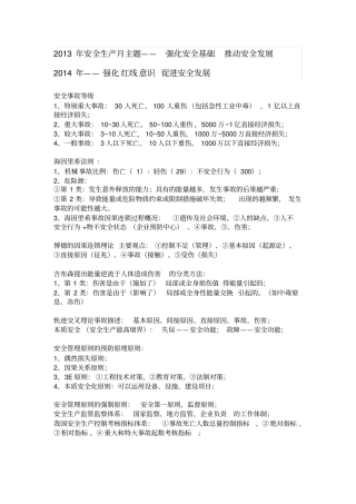 最新注册安全工程师-管理-牛人总结重点推荐