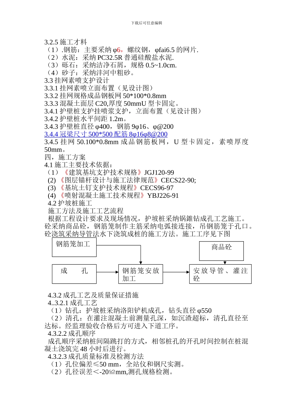 基坑土钉墙支护专项施工方案及施工组织设计_第2页