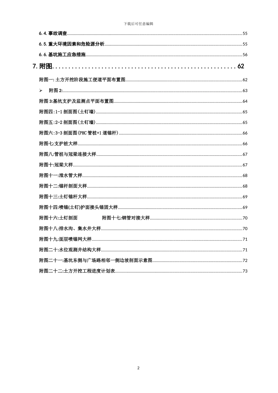 基坑开挖土钉喷锚支护施工方案_第2页