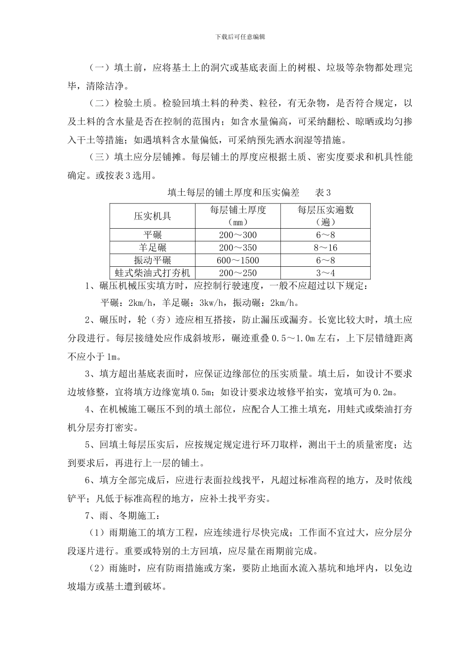 基础回填土施工方案_第3页