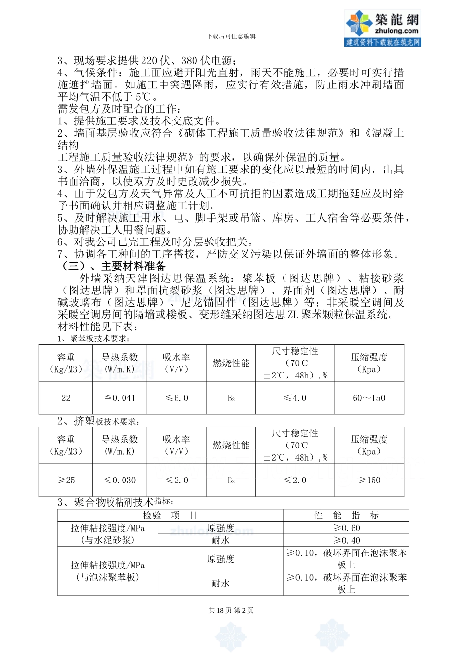 外保温涂料施工方案-secret_第2页