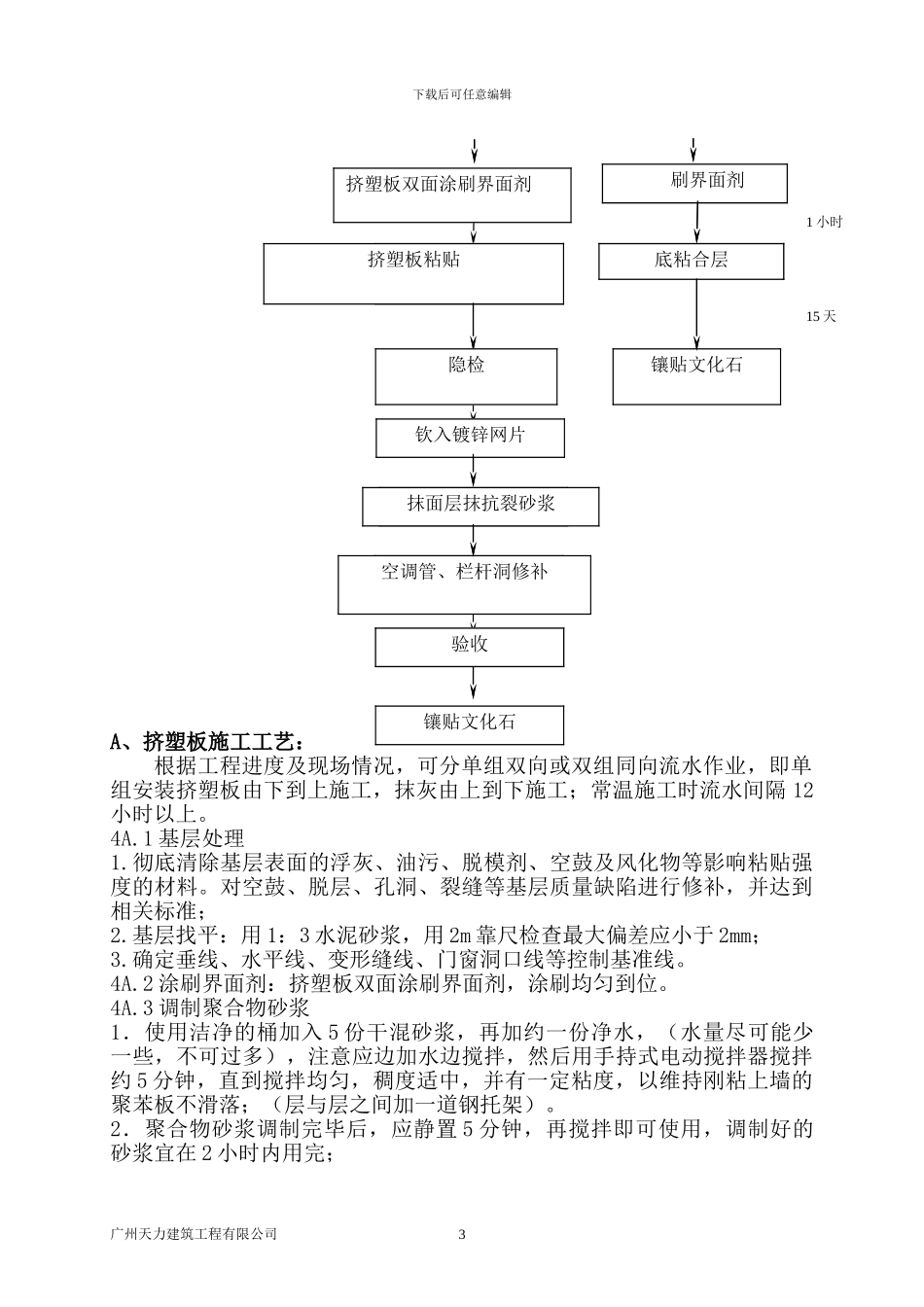 外墙外保温及涂料施工方案_第3页
