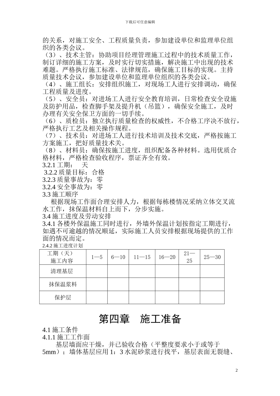 外墙外保温工程施工方案_第2页