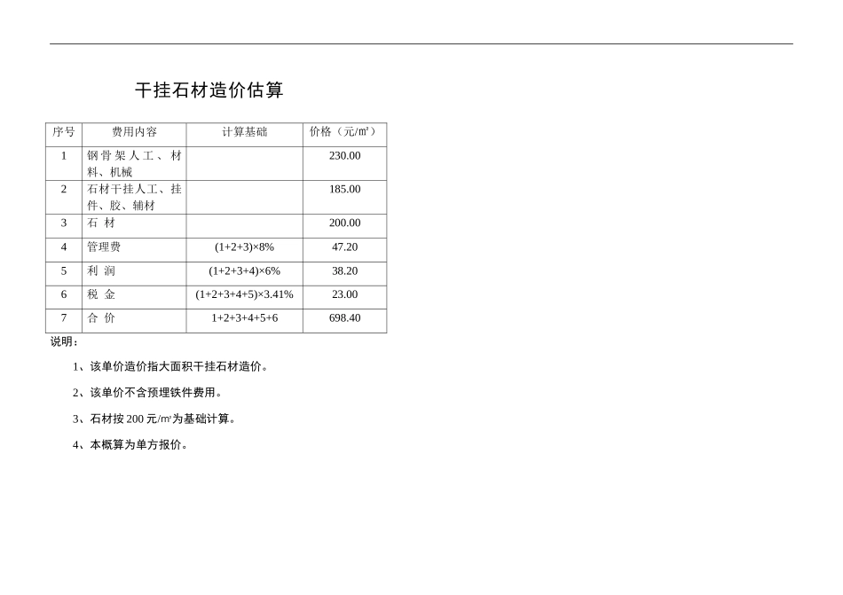外墙石材干挂施工方案_第3页