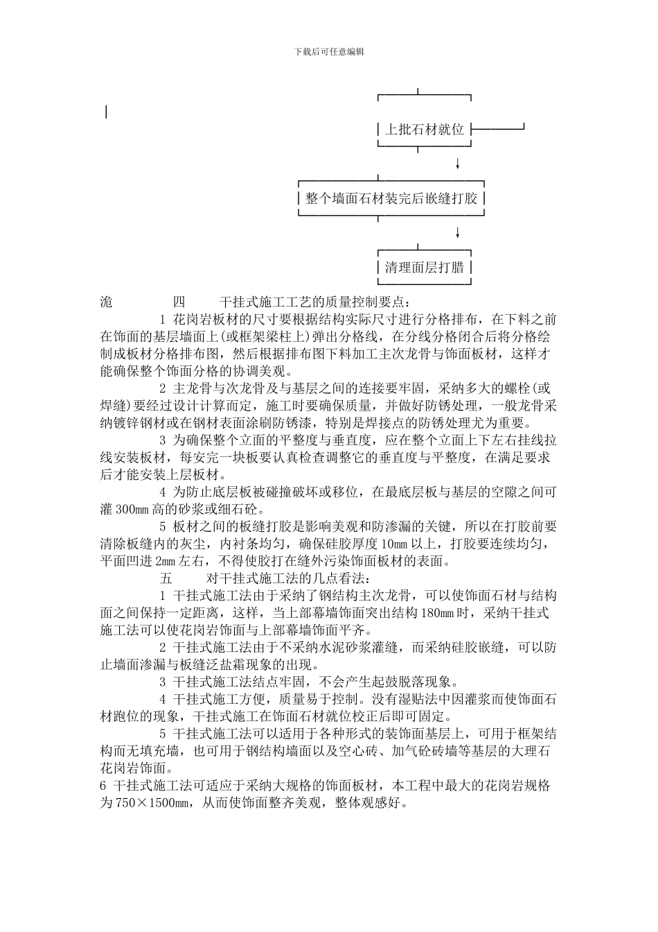 外墙花岗岩干挂施工方案_第3页