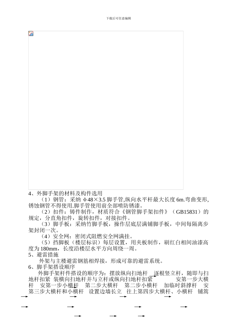 外脚手架施工方案()_第3页