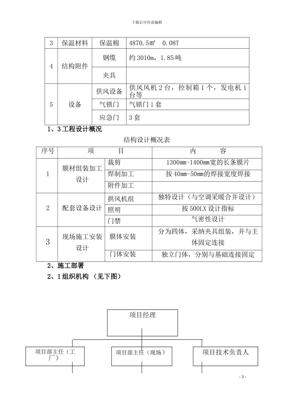 多功能馆气膜结构施工组织设计_第3页