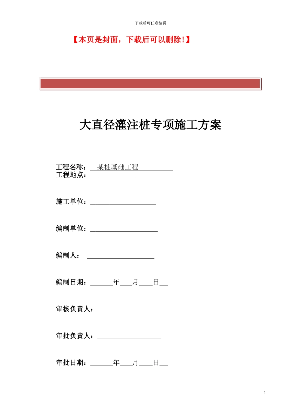 大直径灌注桩专项施工方案_第2页