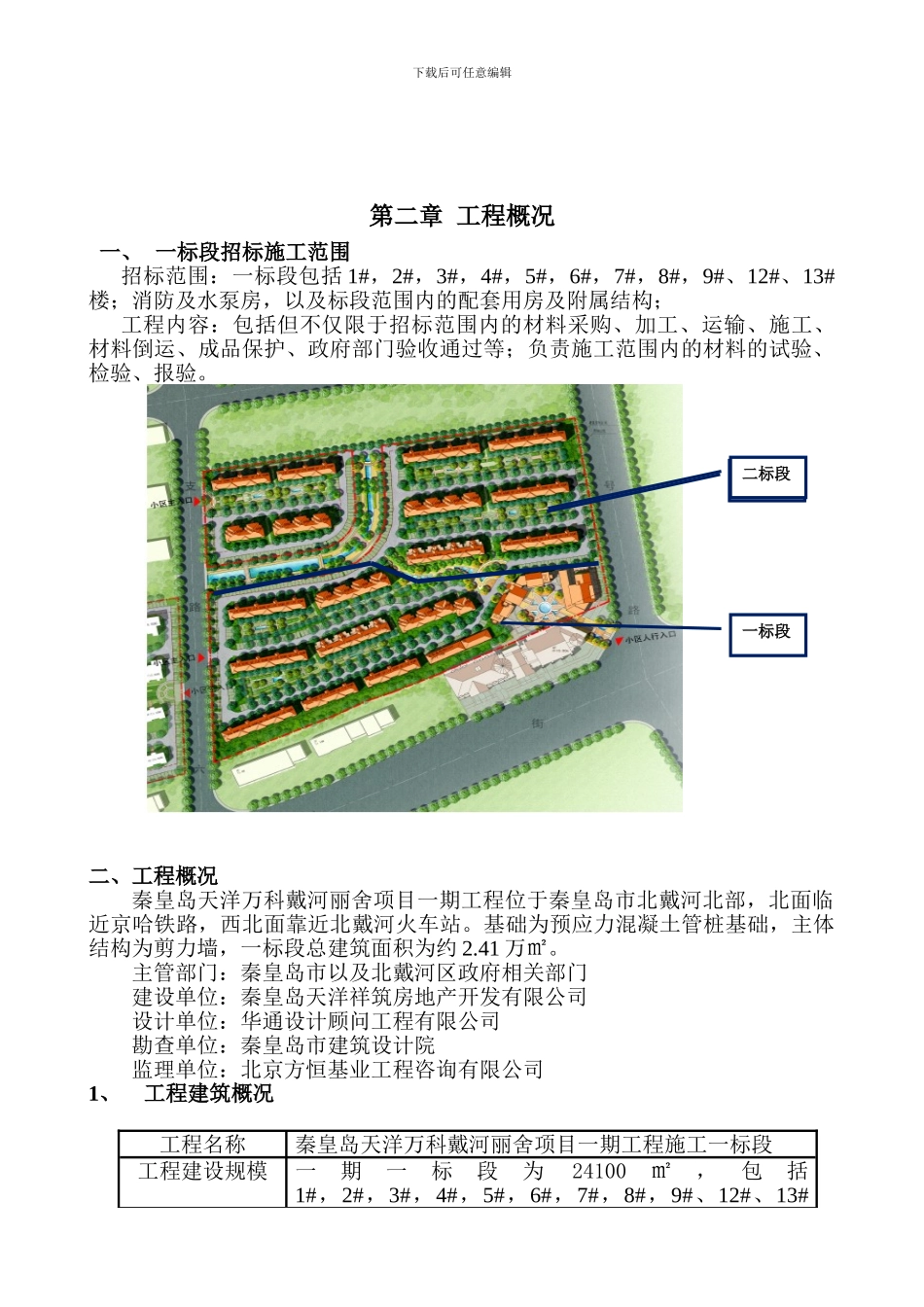 天洋万科戴河丽舍施工组织设计5.9_第2页