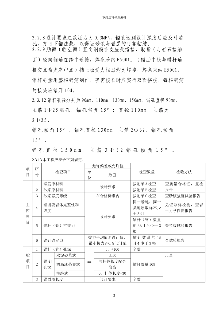太白岩锚杆方案_第3页