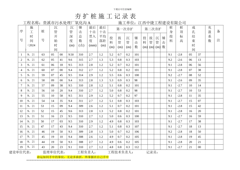 夯扩桩施工记录_第2页
