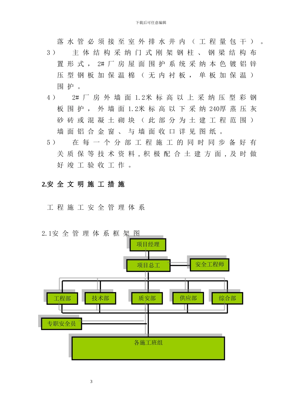 威灵电机常州基地项目车间二安全专项组织施工方案1_第3页
