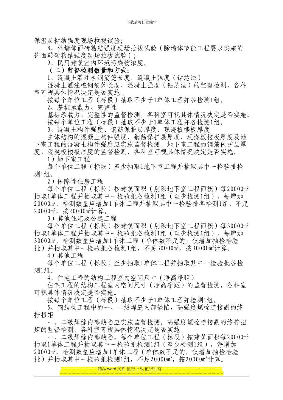 宁波市区建筑工程监督检测规定_第3页