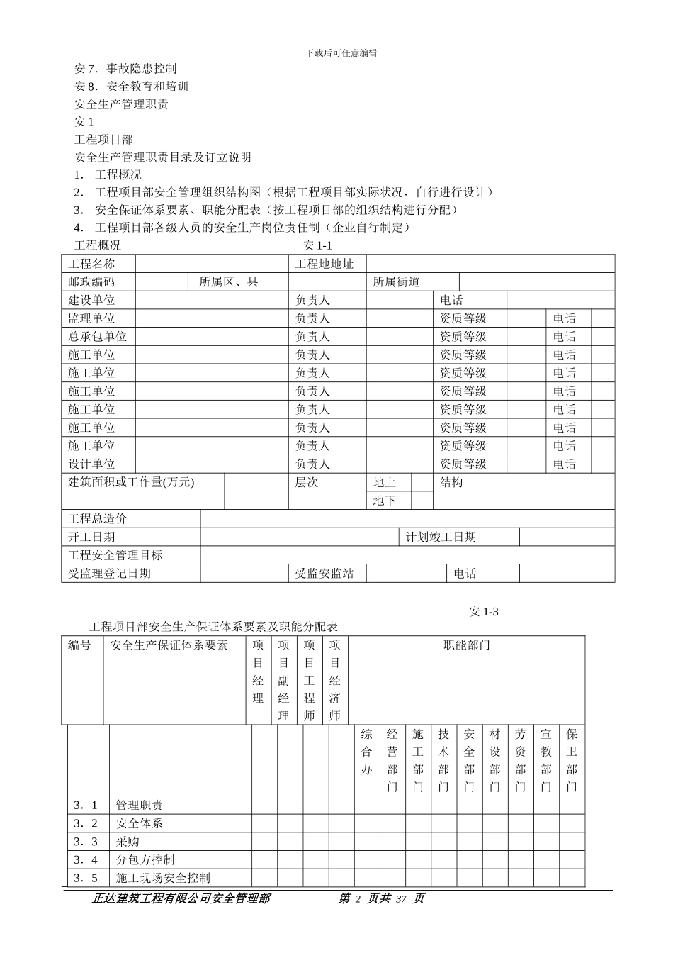安保体系台帐_第2页
